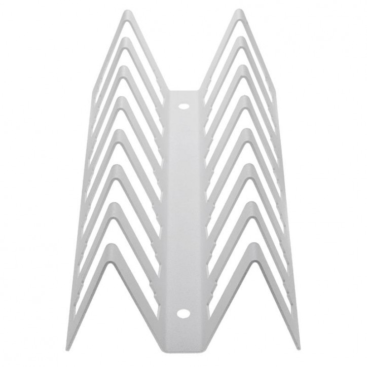 Кронштейн для хранения дисков настенный. белый