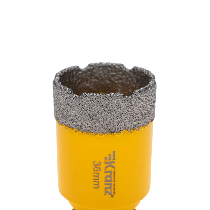 Коронка алмазн по к-граниту и ж/б М14 38мм для УШМ