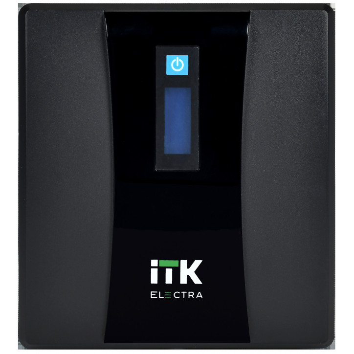 ITK ELECTRA ET ИБП Линейно-интерактивный 1000ВА/600Вт однофазный с LCD дисплеем с АКБ 2х7AH USB порт ITK ELECTRA ET ИБП Линейно-интерактивный 1000ВА/600Вт однофазный с LCD дисплеем с АКБ 2х7AH USB порт