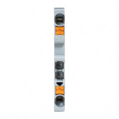 Клеммная колодка пружинная 2,5 Push-in серая