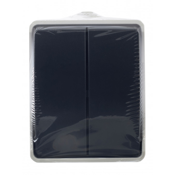 ФОРС Выключатель двухклавишный наружный IP54