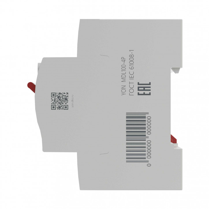 Выключатель дифференциального тока 4п 25A 100мА АС Выключатель дифференциального тока 4п 25A 100мА АС