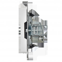 BRITE Розетка TV оконечная РТВ11-0-БрАБ арктический белый IEK