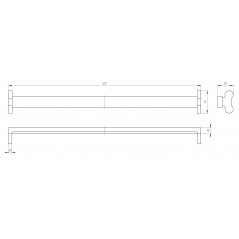 Светильник светодиодный SPO-801-0-002-060 Св-к под две светодиод. лампы T8 G13 600мм (30/2310)