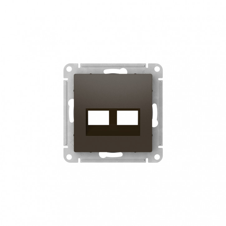 ATLASDESIGN НАКЛАДКА для информационных функций типа Keystone, БЕЛЫЙ