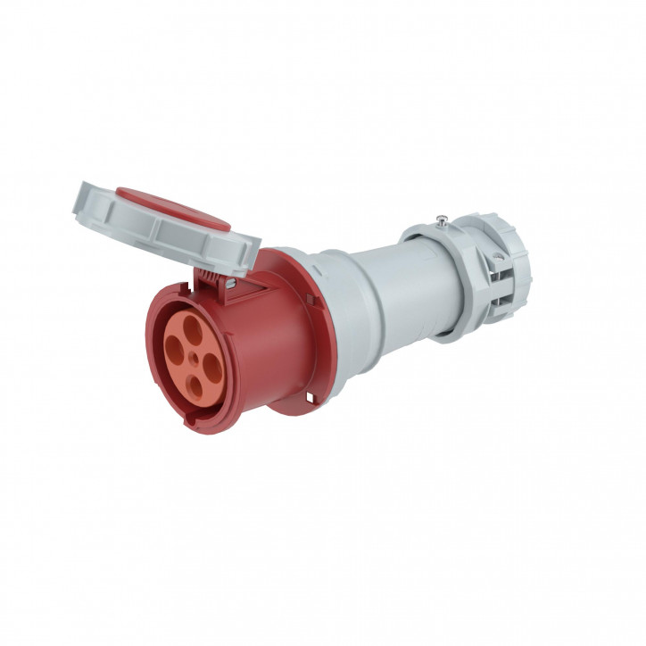 Розетка кабельная IP67 125A 3P+E 400V Розетка кабельная IP67 125A 3P+E 400V