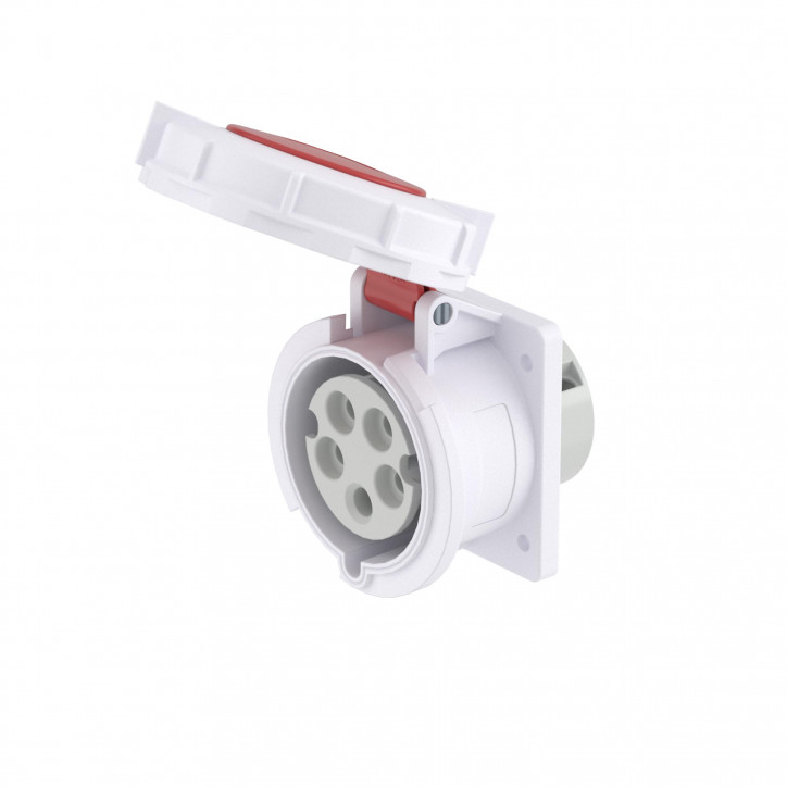 Розетка скрытая IP67 16A 3P+E+N 400V Розетка скрытая IP67 16A 3P+E+N 400V