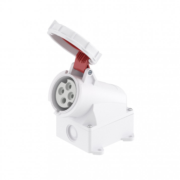 Розетка наружной установки IP67 16A 3P+E 400В Розетка наружной установки IP67 16A 3P+E 400В