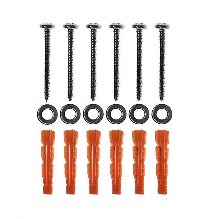 Держатель для угловых шлифмашинок и отрезных дисков, настенный, с крючками, черный