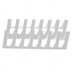 Кронштейн для хранения дисков настенный. белый