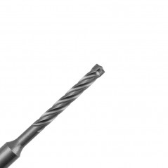 Бур по бетону SUPER 6x110мм, профессиональный, цельная крестовая пластина, SDS PLUS