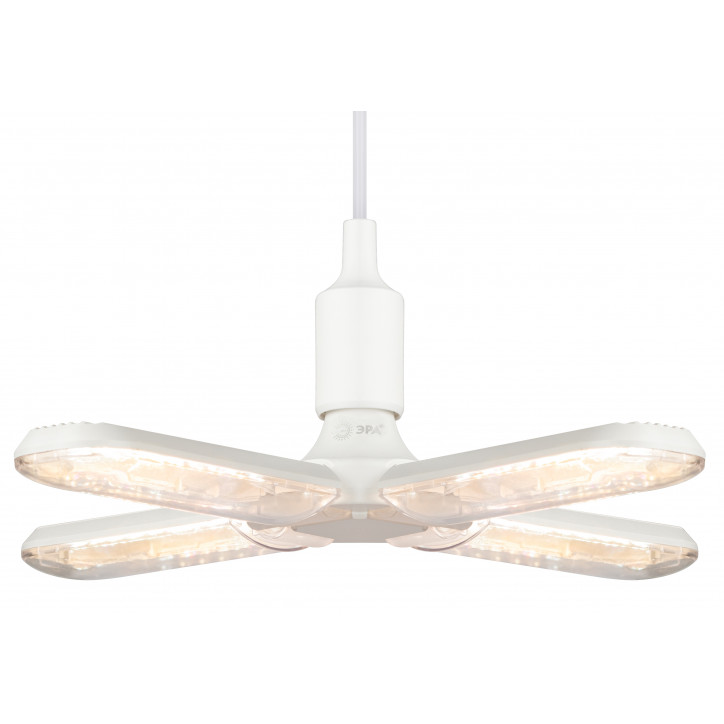 Фитолампа для растений светодиодная FITO-36W-Rа90-E27-FOLD 4-х лепестковая полного спектра 36 Вт Е27 Фитолампа для растений светодиодная FITO-36W-Rа90-E27-FOLD 4-х лепестковая полного спектра 36 Вт Е27