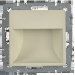 BRITE Подсветка LED встраиваемая ПЛ20-БрКр бежевый