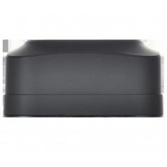 GLORY Розетка 3-местная для открытой установки без заземления без защитных шторок 10А РС23-2-ХЧм черный матовый IEK