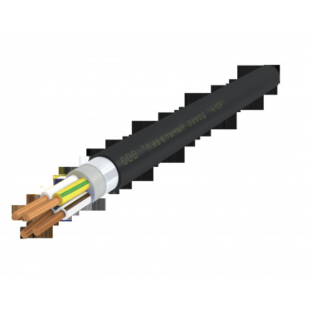 Кабель силовой ВВГЭанг(А)-LS 4х2.5 ок(PE)-0.66 Ч. бар