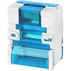 Шины на DIN-рейку в корпусе (кросс-модуль) ШНК 4х7 3L+PEN