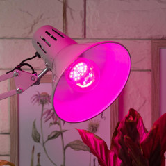 Лампа светодиодная лампа для рассады тип А60, 14 Вт, 220-240V FITO-12W-RB-E27-K