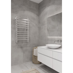 Полотенцесушитель ДВИН F plaza 100/50 Водяной К3 квадрат Полированный