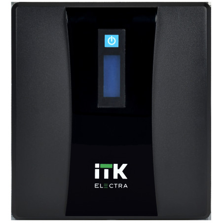 ITK ELECTRA ET ИБП Линейно-интерактивный 1,5кВА/900Вт однофазный с LCD дисплеем с АКБ 2х9AH USB порт