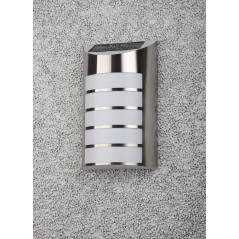 Фасадная подсветка Сталь, на солнечной батарее, 5LED, 17lm ERAFS024-40