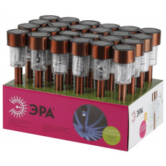 Садовый светильник на солнечной батарее, нержавею щая сталь, ''медный'', 32 см SL-SS30-CPR