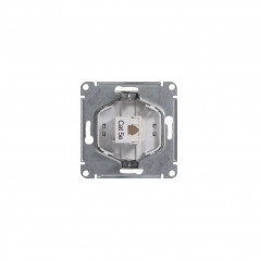 GLOSSA Розетка компьютерная RJ45 категория 5е в рамку белая