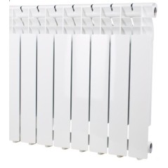 Радиатор алюминиевый секционный 500/80/4 боковое подключение