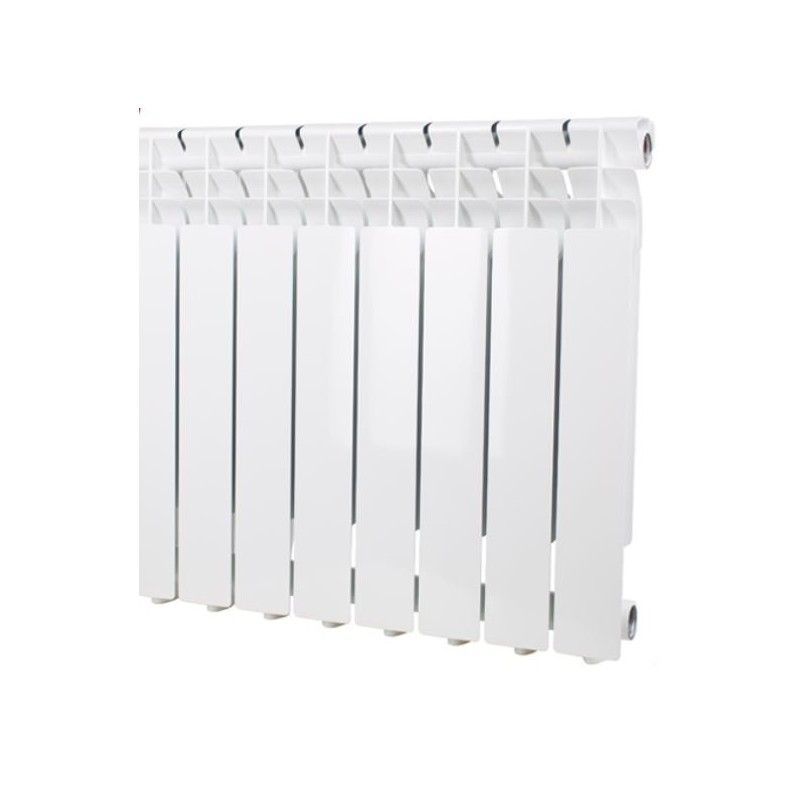 Радиатор алюминиевый секционный 500/80/4 боковое подключение