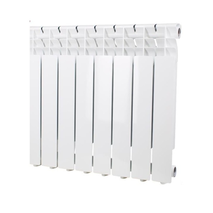 Радиатор алюминиевый секционный 500/80/4 боковое подключение Радиатор алюминиевый секционный 500/80/4 боковое подключение