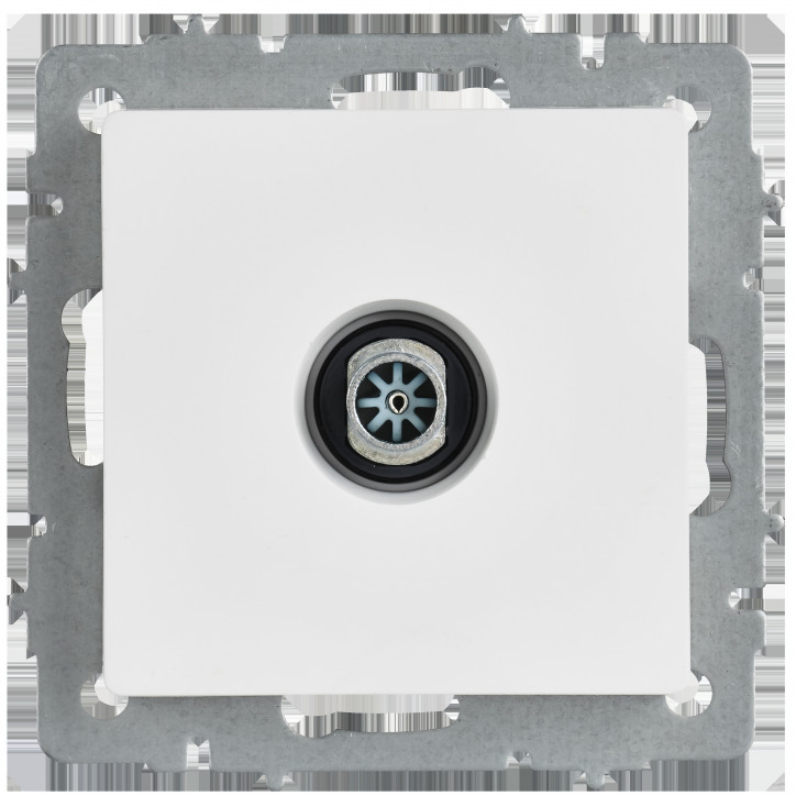 BRITE Розетка TV оконечная РТВ11-0-БрАБ арктический белый IEK BRITE Розетка TV оконечная РТВ11-0-БрАБ арктический белый IEK