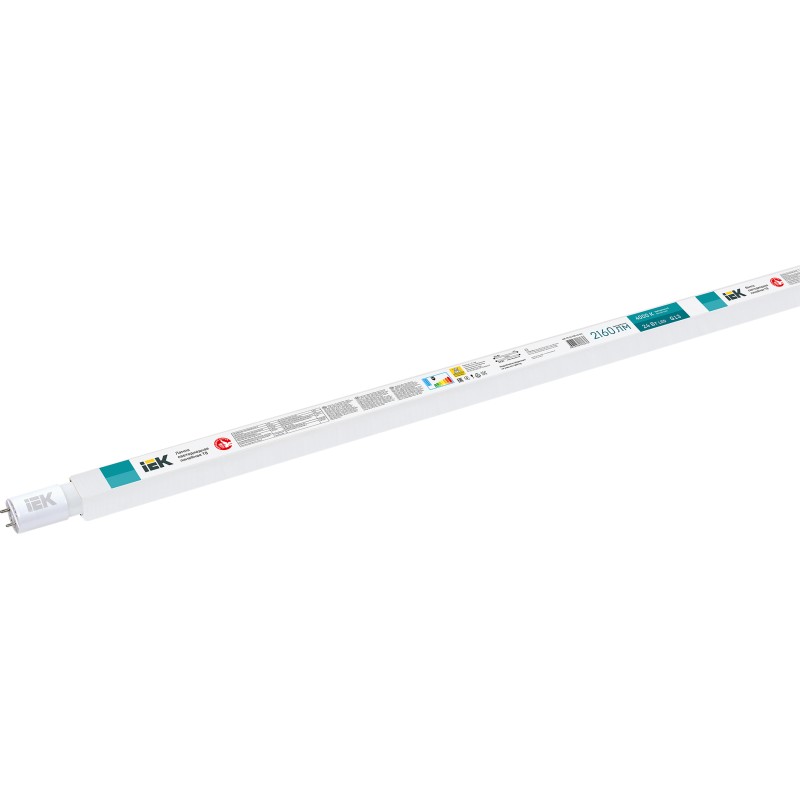 Лампа светодиодная T8 линейная 24Вт 230В 4000К 1500мм G13 IEK