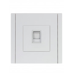 FORTE@PIANO Розетка компьютерная RJ45 кат.6 FP231 белый IEK