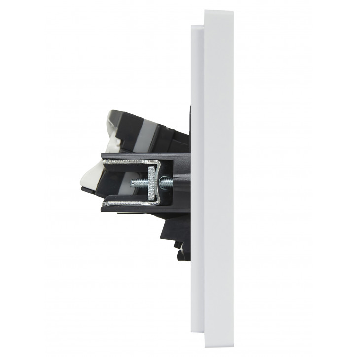 FORTE@PIANO Розетка компьютерная двойная RJ45 кат.5E FP233 белый IEK