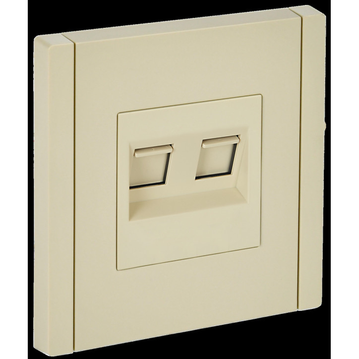 FORTE@PIANO Розетка двойная RJ11+RJ45 кат.5E FP435 ваниль IEK FORTE@PIANO Розетка двойная RJ11+RJ45 кат.5E FP435 ваниль IEK