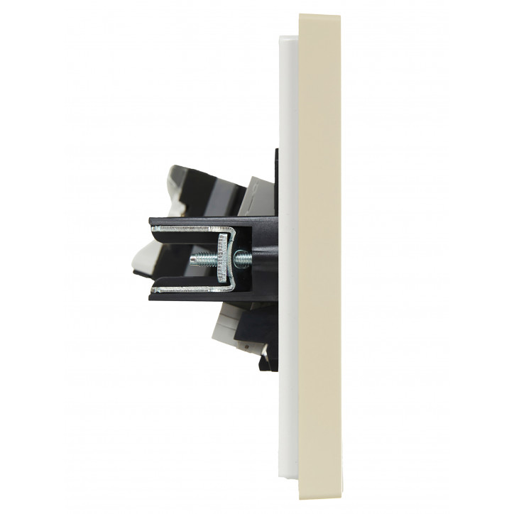 FORTE@PIANO Розетка двойная RJ11+RJ45 кат.5E FP435 ваниль IEK FORTE@PIANO Розетка двойная RJ11+RJ45 кат.5E FP435 ваниль IEK