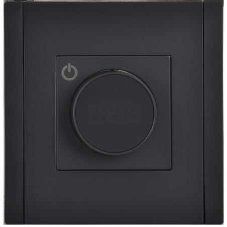 FORTE@PIANO Термостат электронный с индикацией FP152 черный IEK