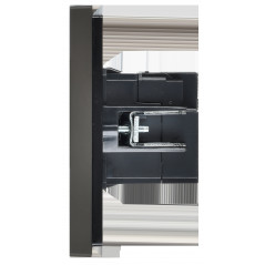 FORTE@PIANO Розетка USB A+A 3,1А FP349 серый IEK