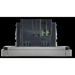 FORTE@PIANO Розетка USB A+C 18Вт FP551 сталь IEK