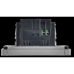 FORTE@PIANO Розетка USB A+C 3,1А FP550 сталь IEK