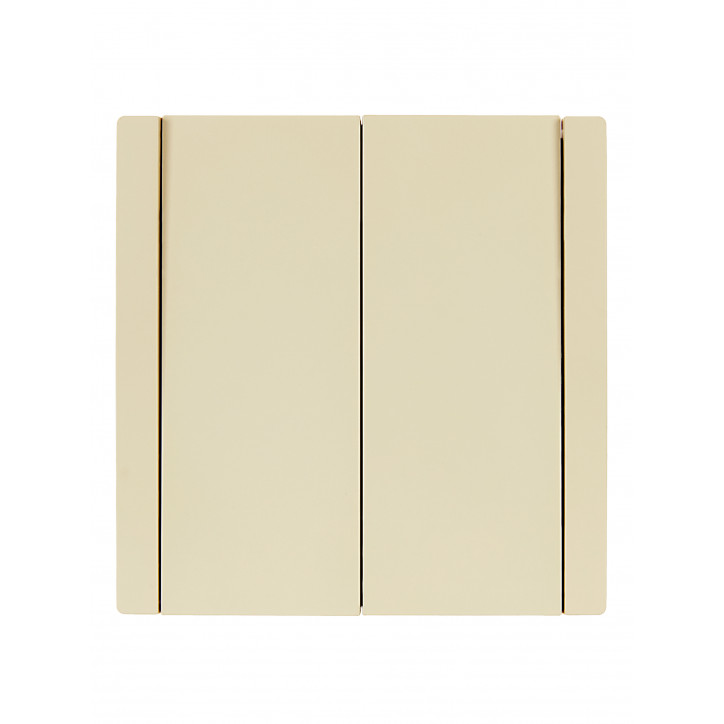 FORTE@PIANO Выключатель 2-клавишный проходной 10А FP407 ваниль IEK FORTE@PIANO Выключатель 2-клавишный проходной 10А FP407 ваниль IEK