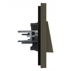 FORTE@PIANO Вывод кабеля FP342 серый IEK