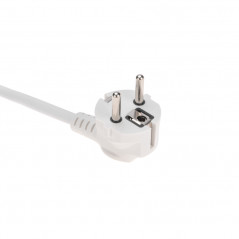 Удлинитель PREMIUM 6 гнезд, 3 м, 3х1,5 мм2, с/з, 2 USB, белый