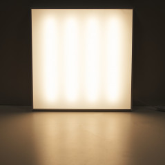 Светильник светодиодный ДВО 30 Вт 2800 лм 3000К AC 220В IP40 595х595х50мм матовый опал CRI»80Ra MiR