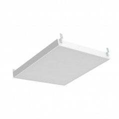 Светильник светодиодный ДВО 30 Вт 3000 лм 5000К AC 220В IP40 588х588х50мм матовый опал для потолков