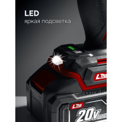 Гайковерт бесщеточный ударный 20 В, 350 Н·м, без АКБ LMS