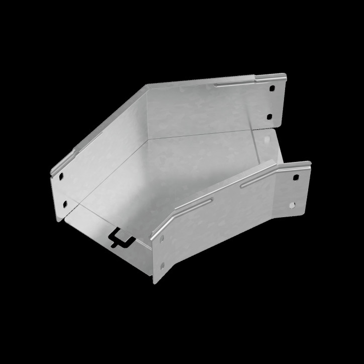 Угол горизонтальный 45 гр. 100х150 мм ПЛЮС INOX304 Угол горизонтальный 45 гр. 100х150 мм ПЛЮС INOX304