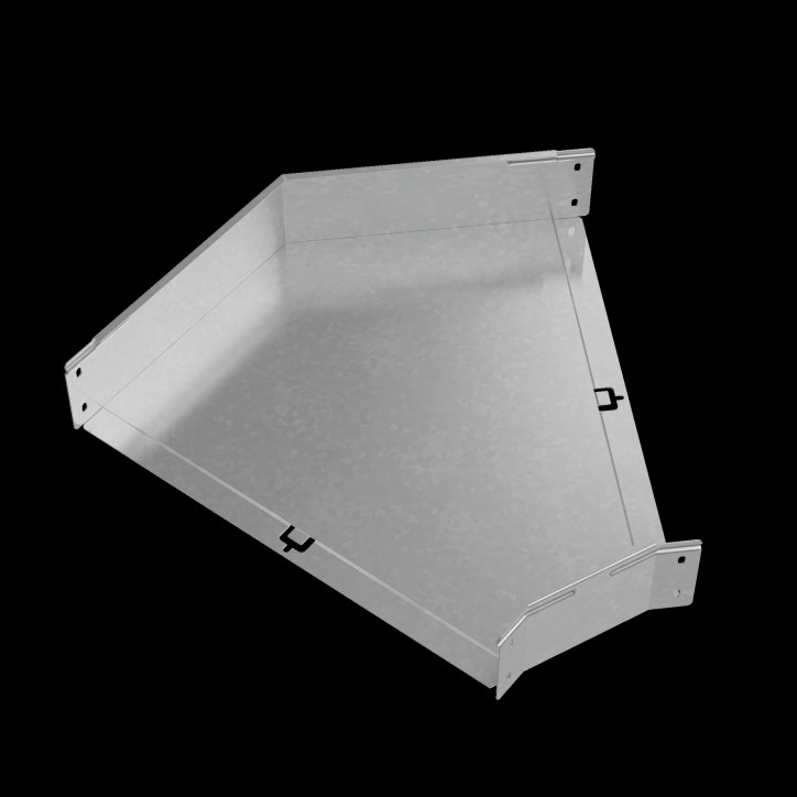 Угол горизонтальный 45 гр. 100х500 мм ПЛЮС INOX304