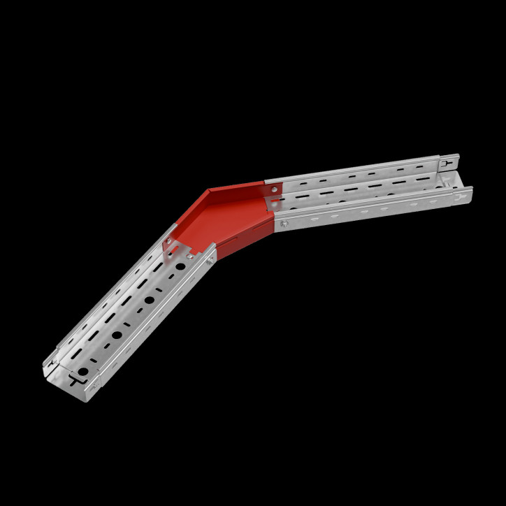 Угол горизонтальный 45 гр. 50х100 мм ПЛЮС INOX304 Угол горизонтальный 45 гр. 50х100 мм ПЛЮС INOX304