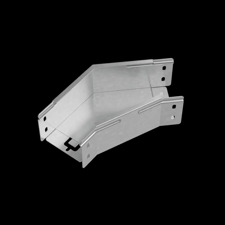 Угол горизонтальный 45 гр. 80х100 мм ПЛЮС INOX304 Угол горизонтальный 45 гр. 80х100 мм ПЛЮС INOX304