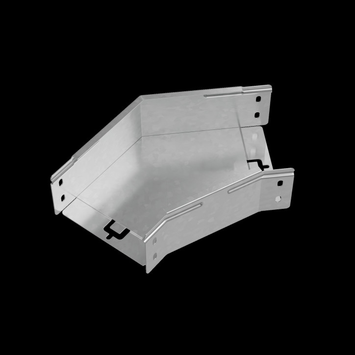 Угол горизонтальный 45 гр. 80х150 мм ПЛЮС INOX304